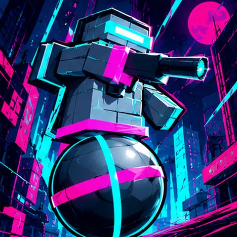 DEADNET runner, comic style